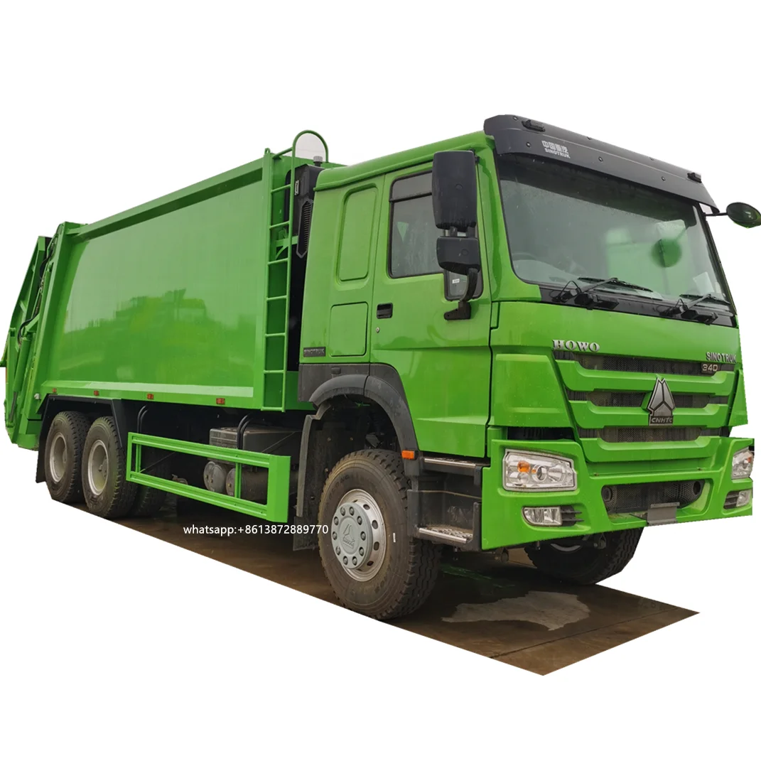 Низкая цена новый уплотнитель мусора howo 6x4 RHD 18
