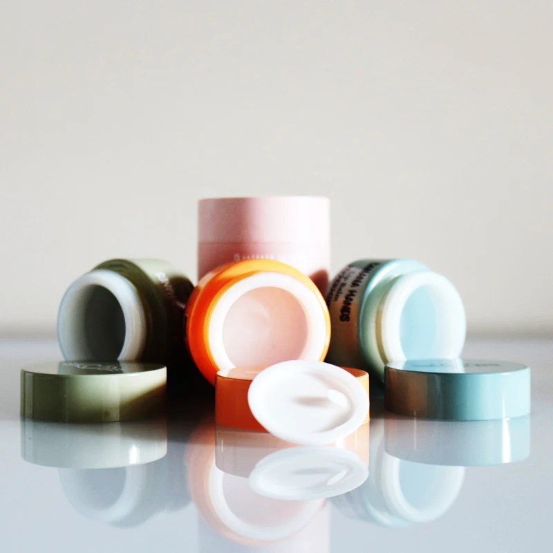 Sample Round Jars 15g 30g 50g 60 g 100g Large glass Cosmetic Containers Set Lid Liquid Creams glass Jar