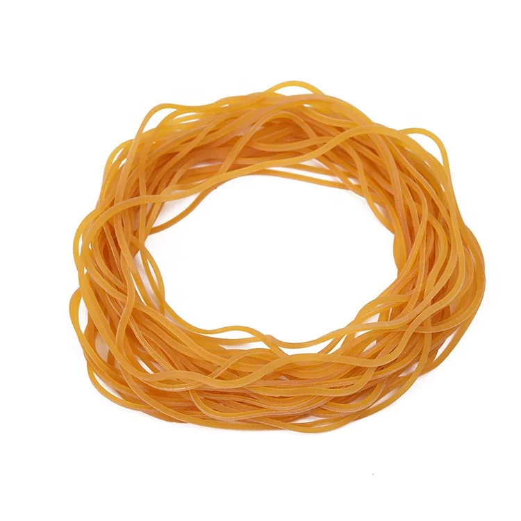 Резинка из натурального каучука большого размера резинка для офиса канцелярских принадлежностей прозрачная Желтая Резиновая