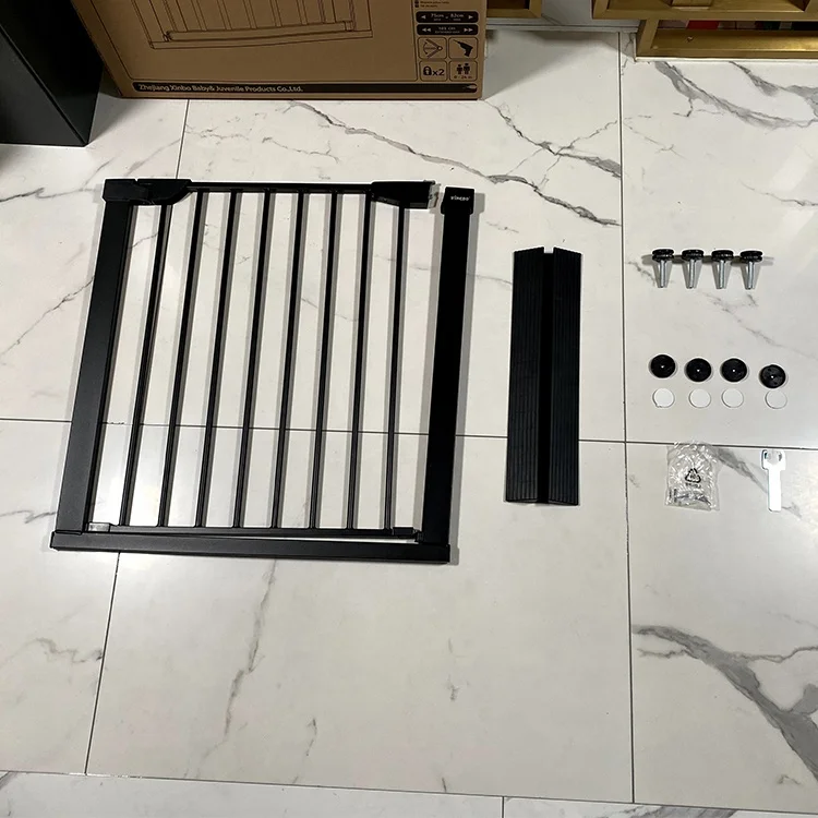 Other baby supplies stairs barrier metal baby safety gate temporary children fence for children