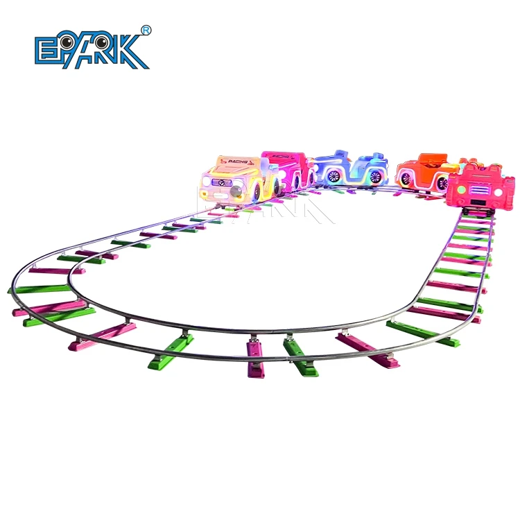 Fun Trackless Electric Train for Kids Indoor/Outdoor Fiberglass and Metal Amusement Rides for Shopping Malls Parks & Schools