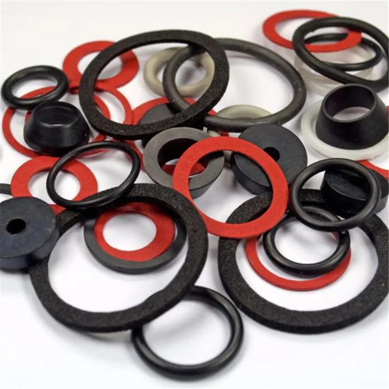 Cuten customized Polyurethane oil sealing ring Boom seal kit black white clear Silicone NBR EPDM FKM rubber O ring seals