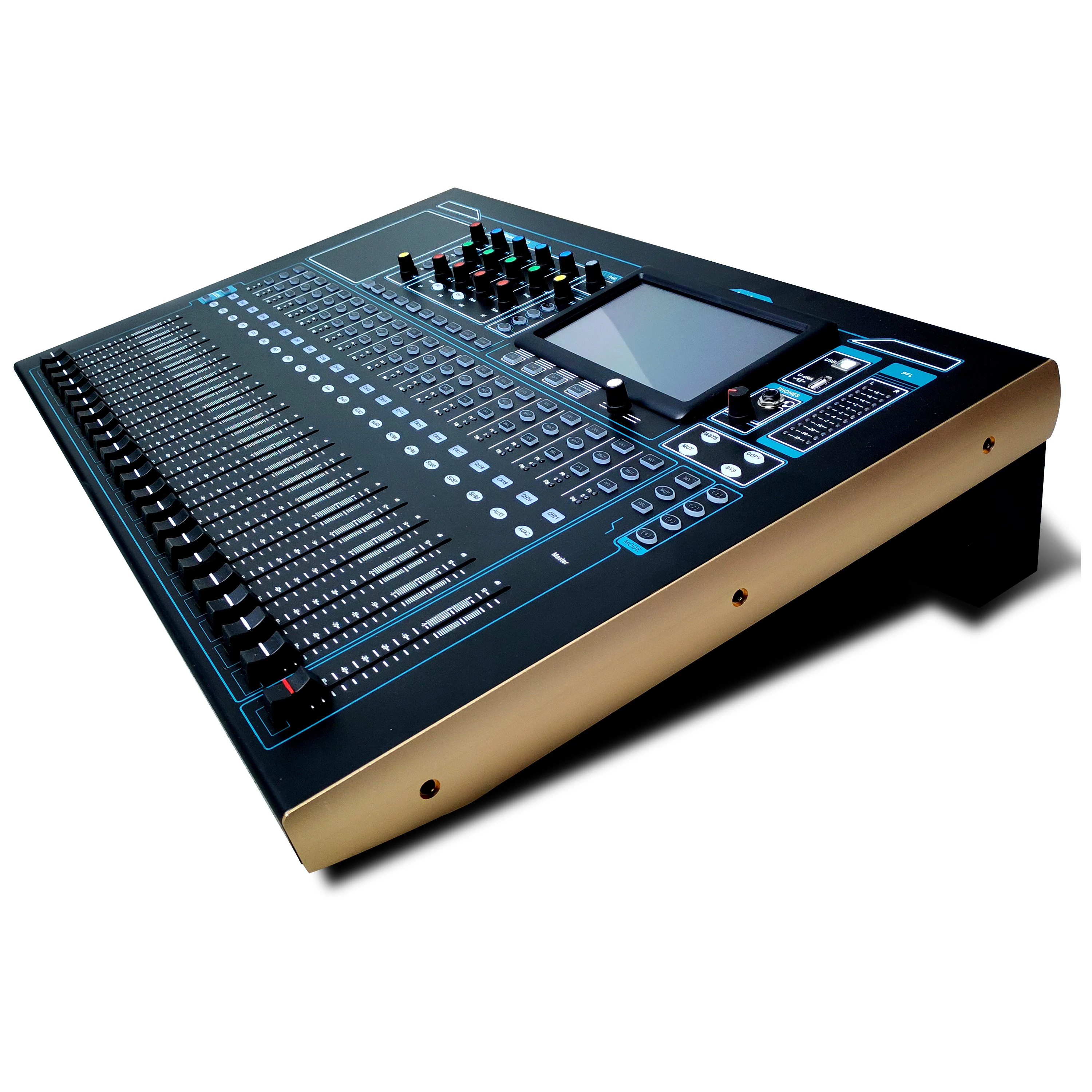 audio sound equipment professional audio mixer V32 : 32 channels Digital Mixer