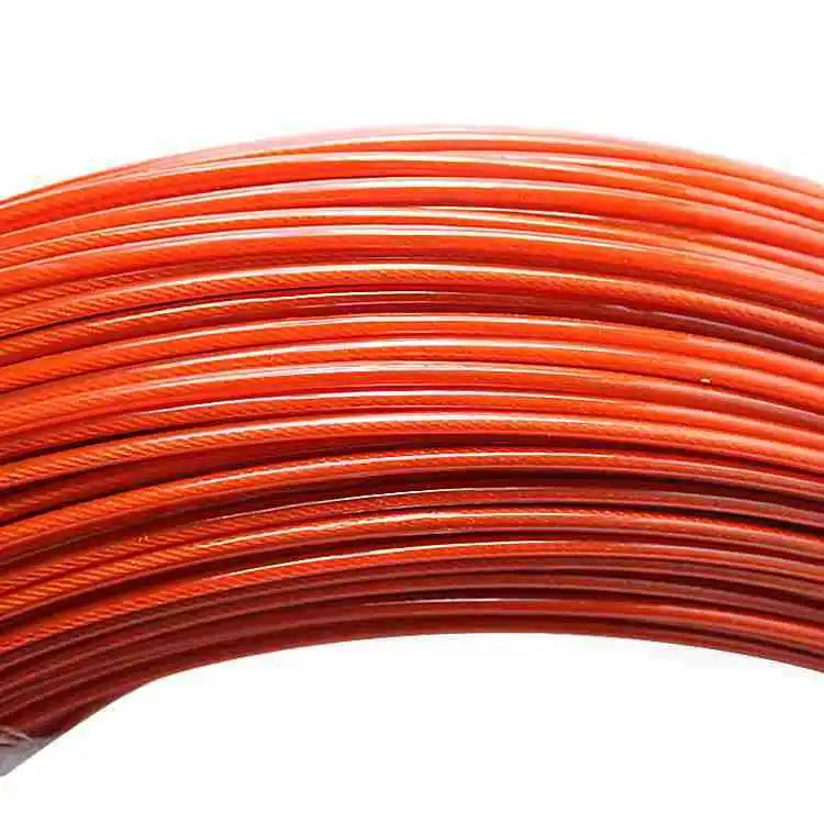 7X7 304 Stainless Steel Wire Rope 2mm PVC Coated 2.5mm Softer Fishing Cable Clothesline Traction Rope