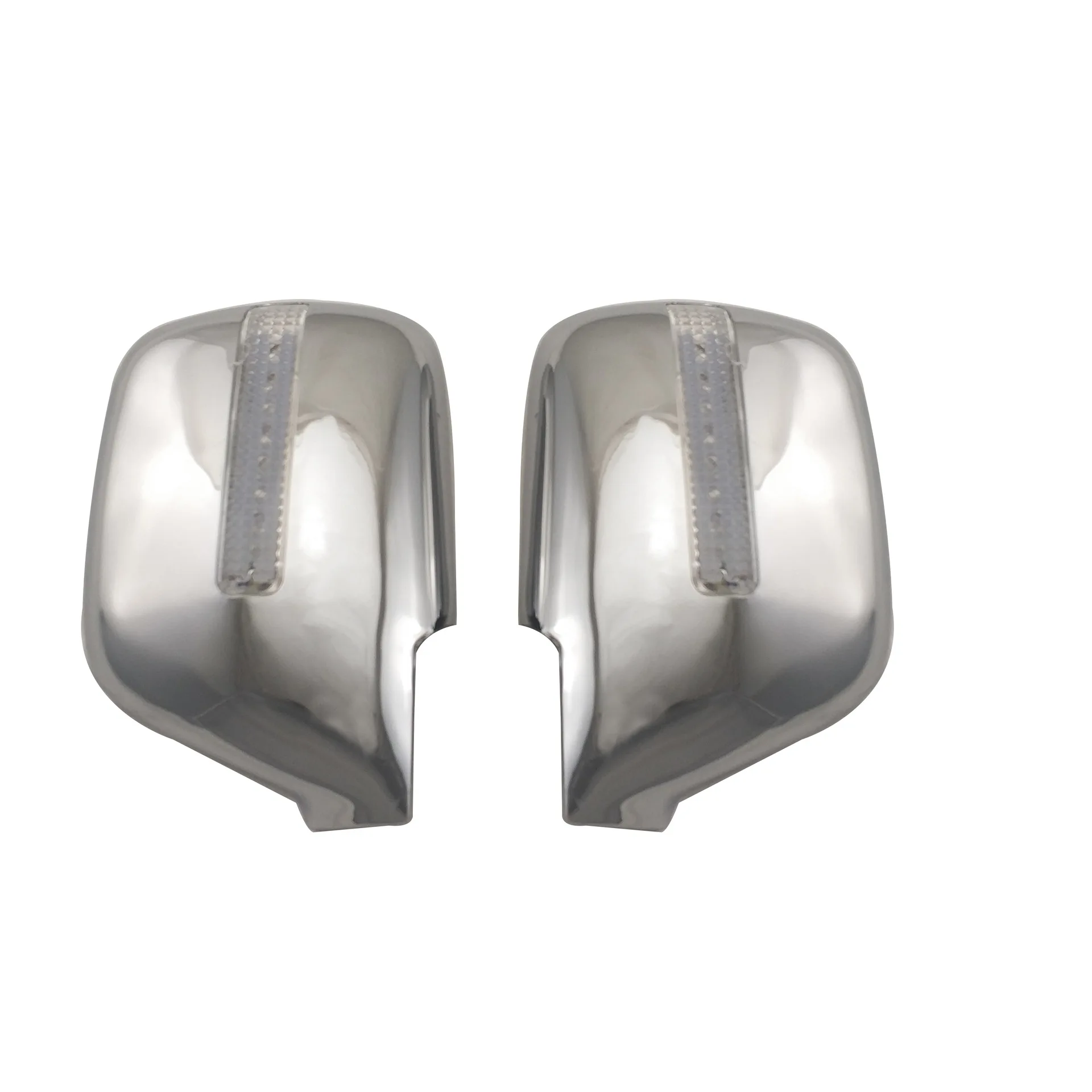 HGD For Toyota Land Cruiser Autana 4500 FJ80 1992-2008 ABS chrome Car Rearview Side Mirror Cover trim LED accessories mirror cap