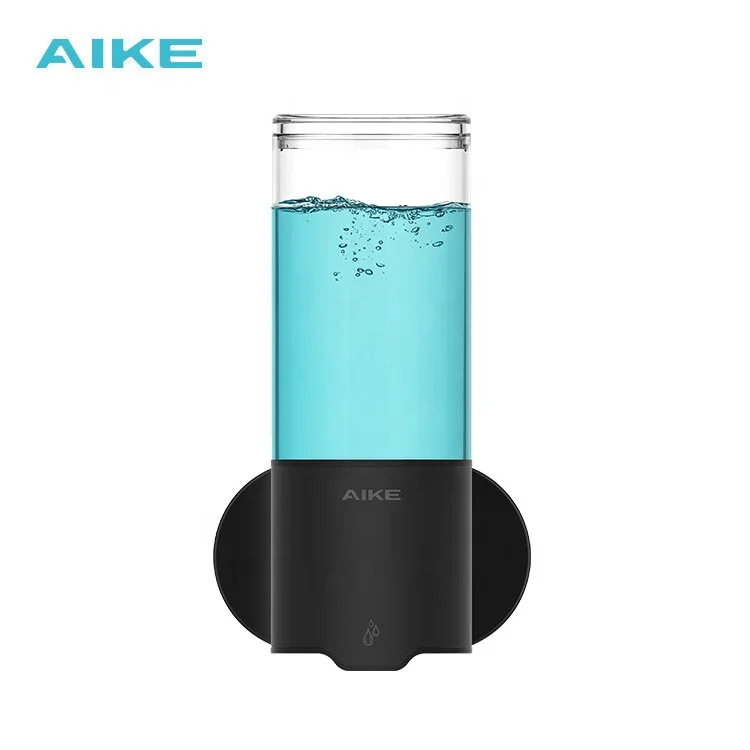 AK1212 Wall Mounted stainless steel Bathroom automatic 500ml bottle soap liquid shampoo dispenser