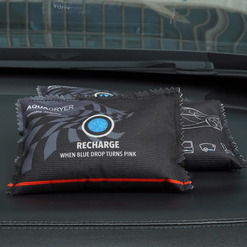 Custom Private Label Reusable Silica Gel Dehumidifier Bag 100G 235G 350G 1000G High Quality Moisture Absorber Bags For Car