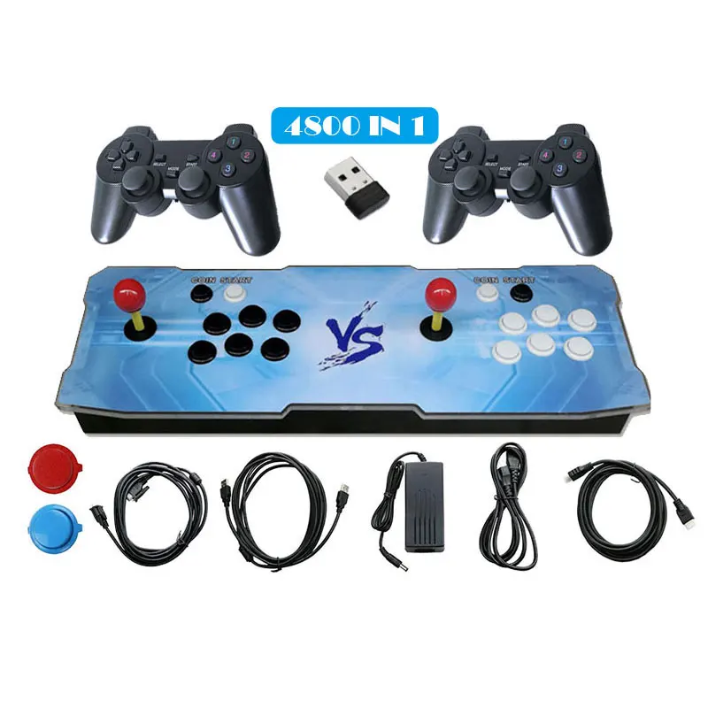 Plug And Play Video 4k Hd Double Indoor Kids Gaming Neogame Handheld Retro 2 Player Home Game Arcade Console