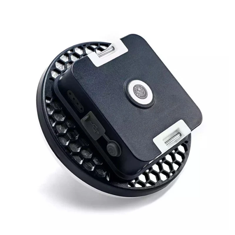 Outdoor Waterproof Magnet Base Power Bank Type-C Rechargeable Tent Light Camping Lantern for Emergency