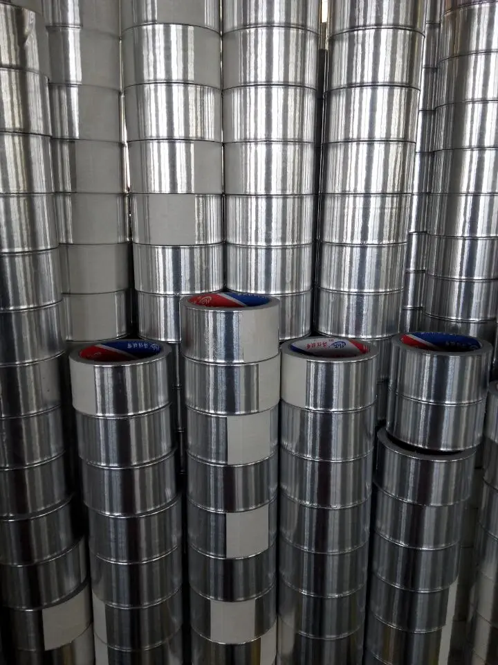 Aluminum Foil Tape High -Sticky Thermal Unlined Paper Aluminum Foil Waterproof Tape Wire Harness Bundling Accessory