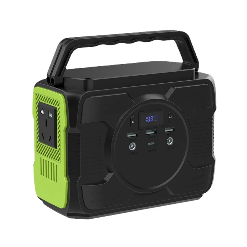 Outdoor energy storage 300w portable station solar generator battery emergency power supply suitable for household electricity