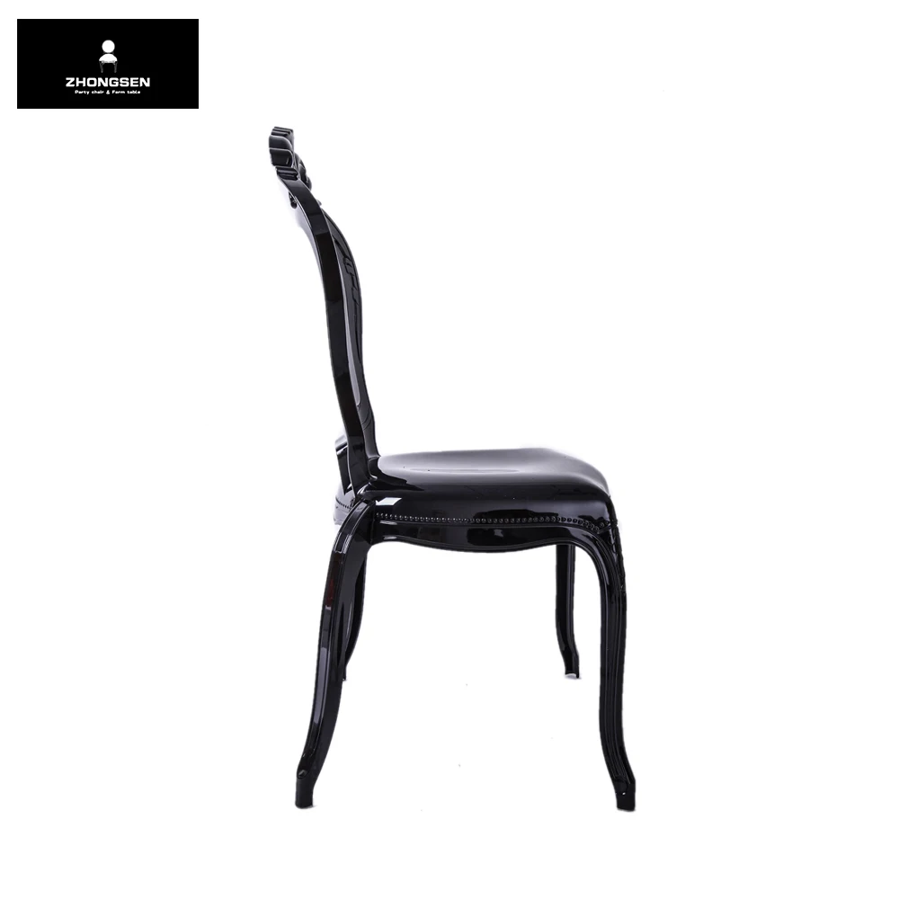Wholesale Luxury Hotel Banquet Chairs for Wedding Event Party Crystal Clear PC Resin Princess Tiffany Bella Chair