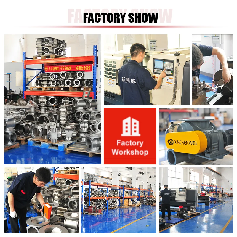 Good Quality Factory Directly stainless rotary valve airlock Hydraulic rotary control valve