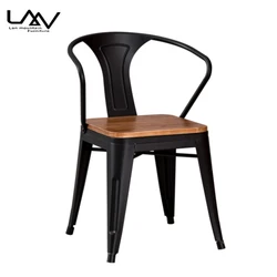 Classical Metal Dining Set Chaise Restaurant Furniture Dining room Table and Chair Sets Coffee Set
