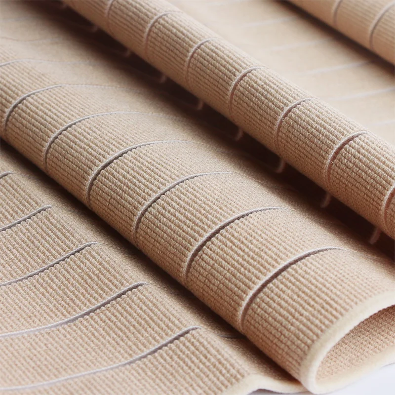 Custom Strong Extra Wide Cotton Beige Support Stretch Elastic Fabric Band