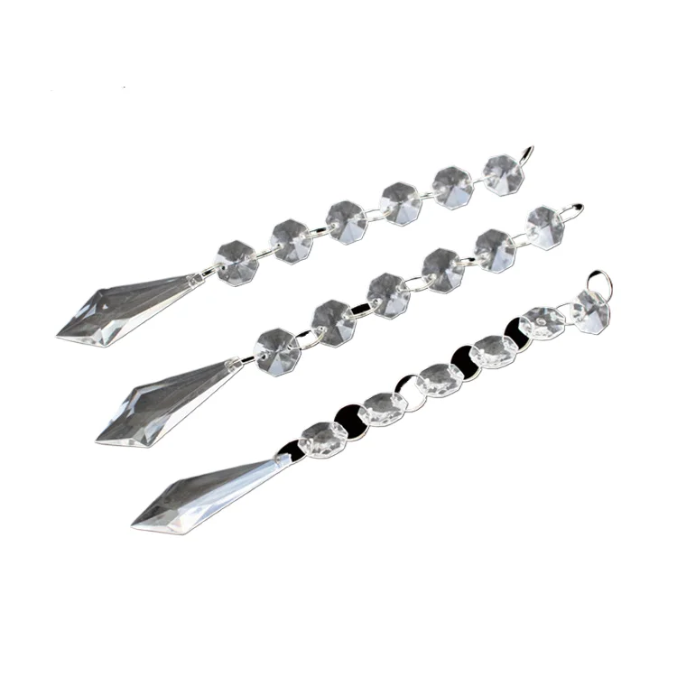 manshu Acrylic beads Transparent crystal garland pendant Pendant Wedding wedding decoration ebay