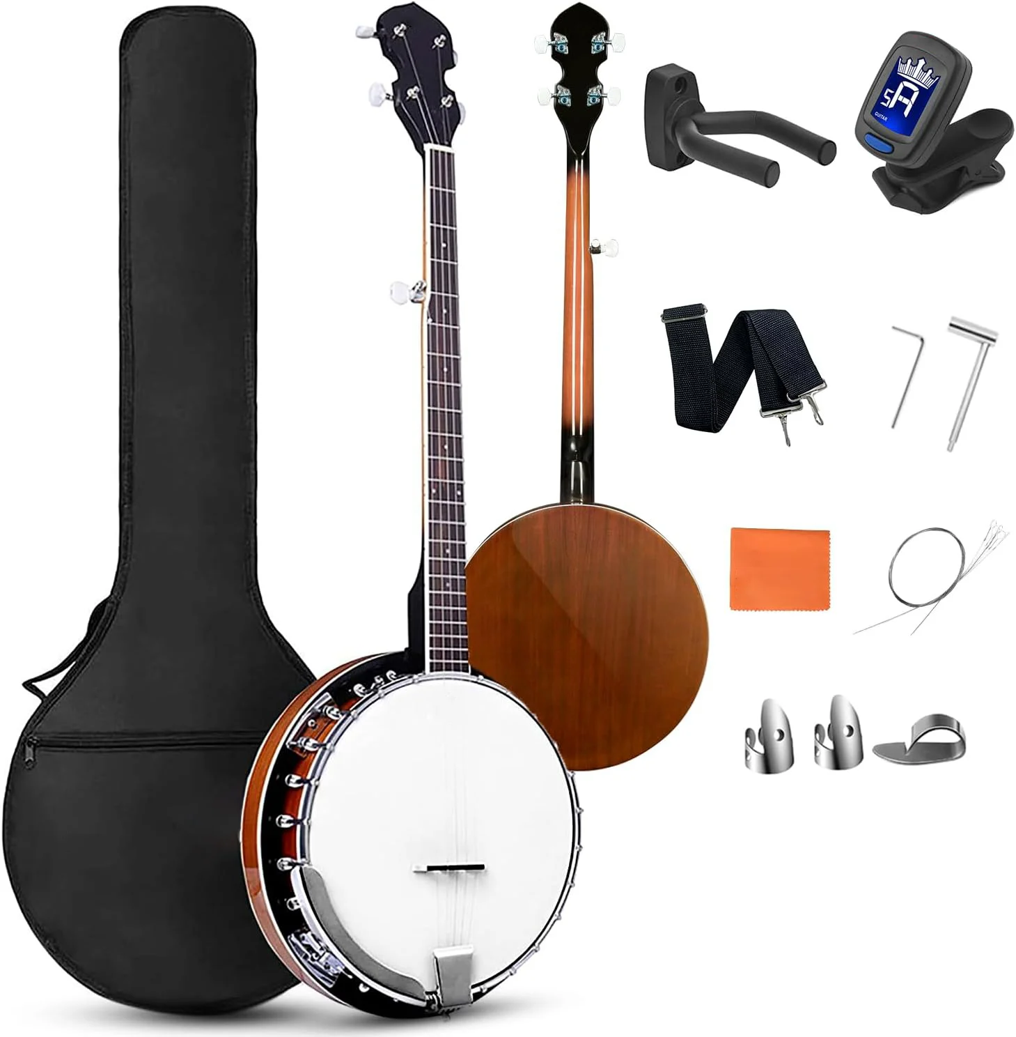 5 String Banjo High End Nice Quality For All Size Whole Price Musical Instrument China Factory Handmade Learner Beginner