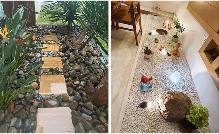 pebbles for garden stone