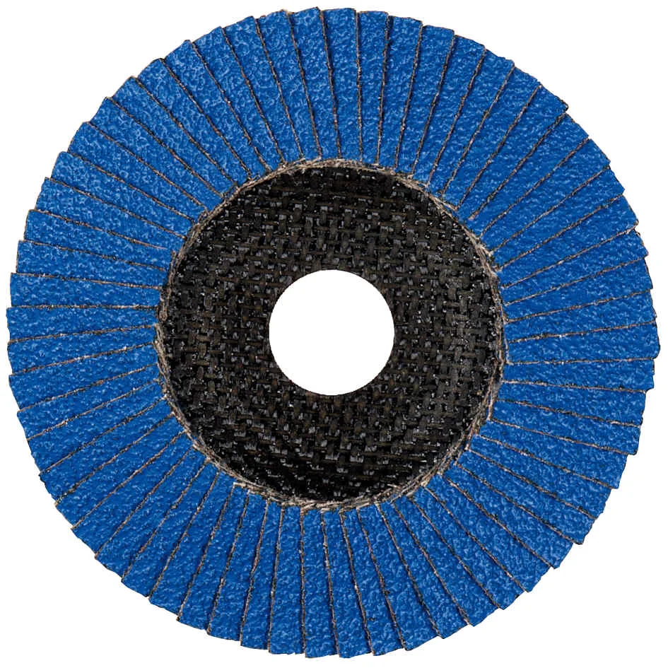 Blue Zic  brushed abrasive disc Flap Disc  P36 40 60 80 120 Aluminum oxide abrasive flap disc for wood and metal grinding