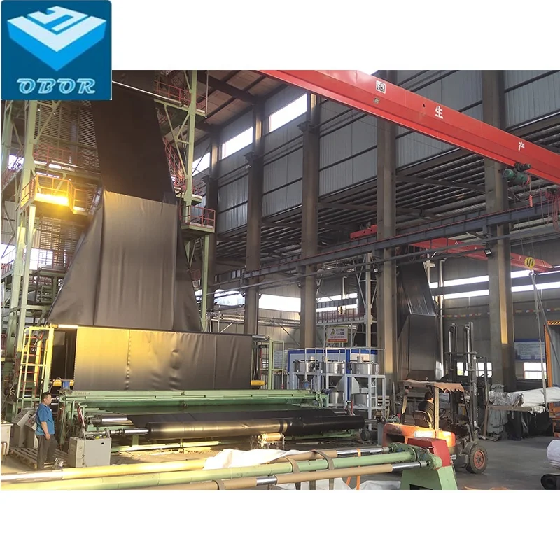 Лидер продаж 2022 подкладка для рыбной фермы hdpe геомембрана 1
