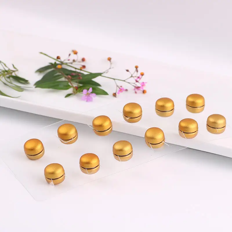 Strong Metal Plating Magnetic Safe Magnetic Hijab Useful Safe Scarf Suit Collar Magnet Pin Buckle Brooch for Women