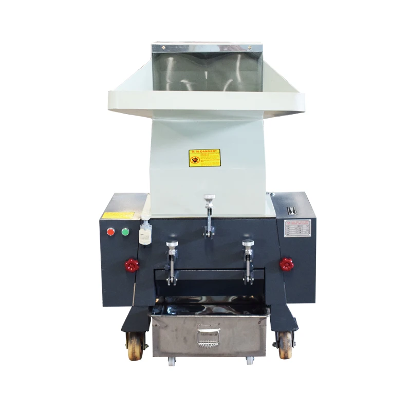 300kg/h Waste Plastic Bottle Crusher Machine Pp Pe Pvc Plastic Shredder crusher