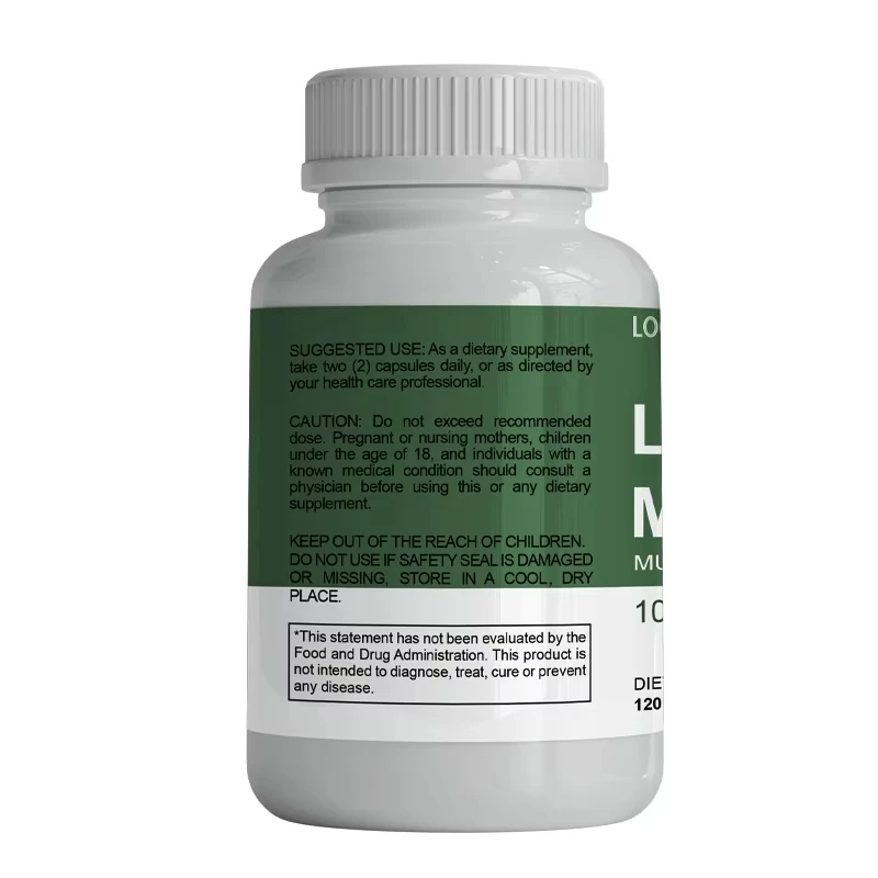 Wellbody OEM/ODM оптовая продажа лидер продаж капсулы с грибами льва без глютена