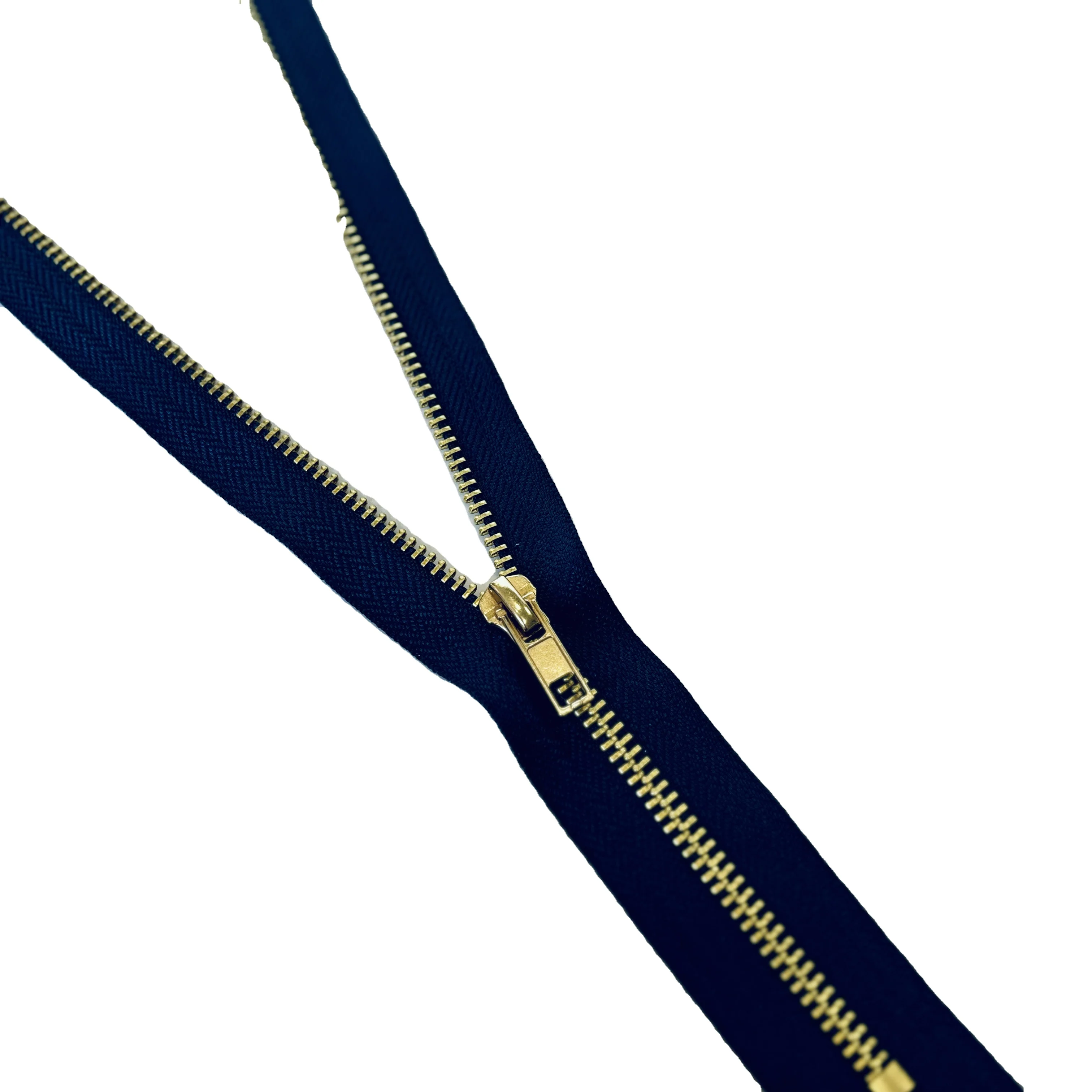 Hot sell 3# 5# 8# Metal Zip Garment Accessories Open End Metal Zipper For Clothing
