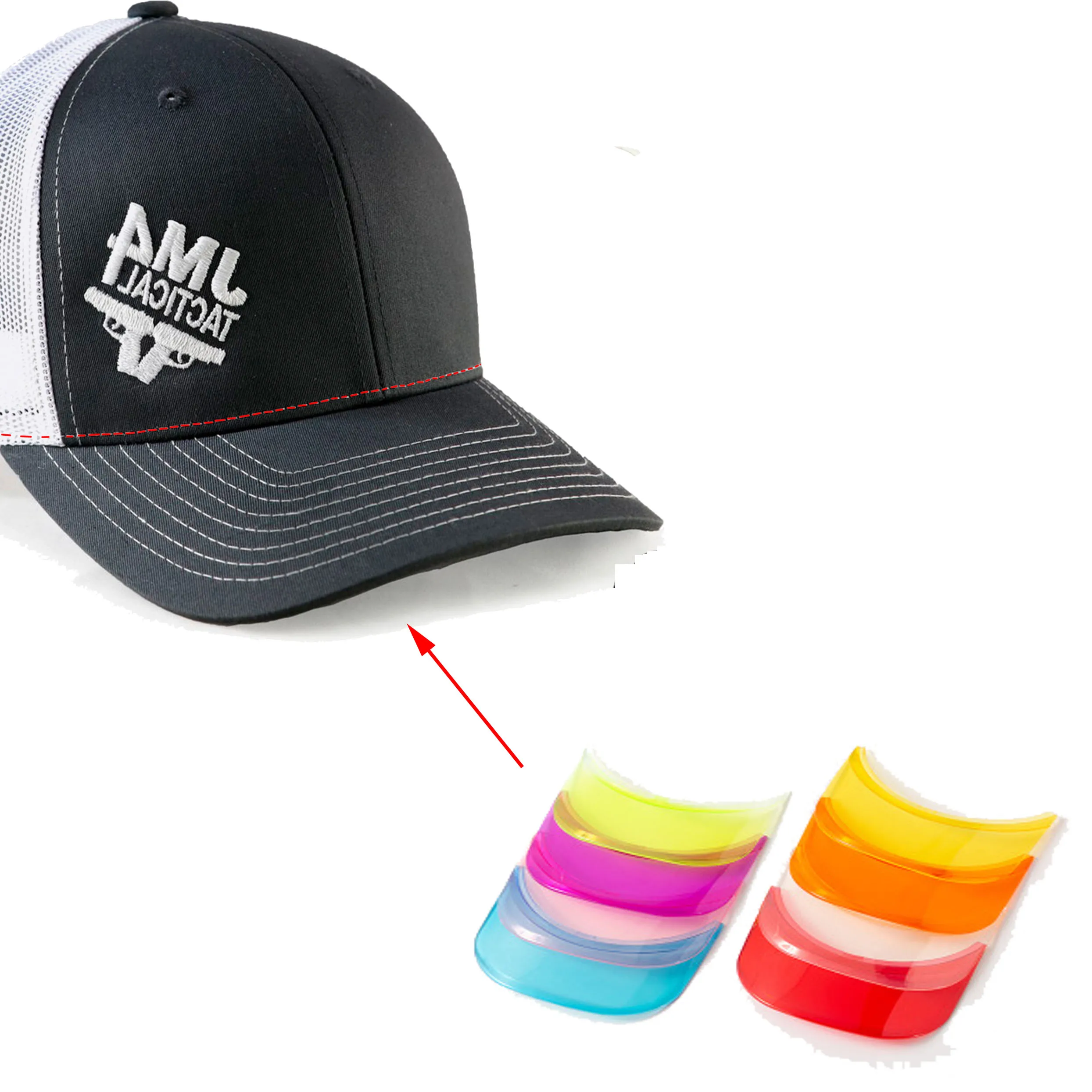 2.2mm Snapback Cap Visor