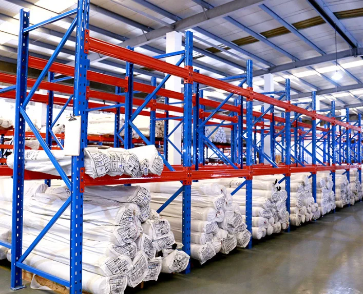 Customized Warehouse Q235-cold Rolled Steel Pallet Racking System Heavy Duty Garage Shelving Adjustable Industrial Metal Racks