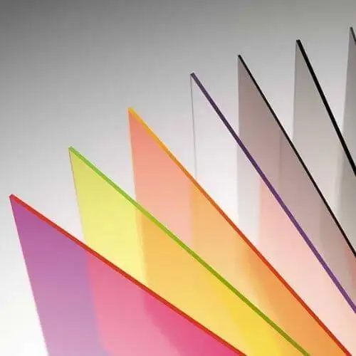 Colorful Anti Scratch PET PETG Plastic Sheets For Luggage Box