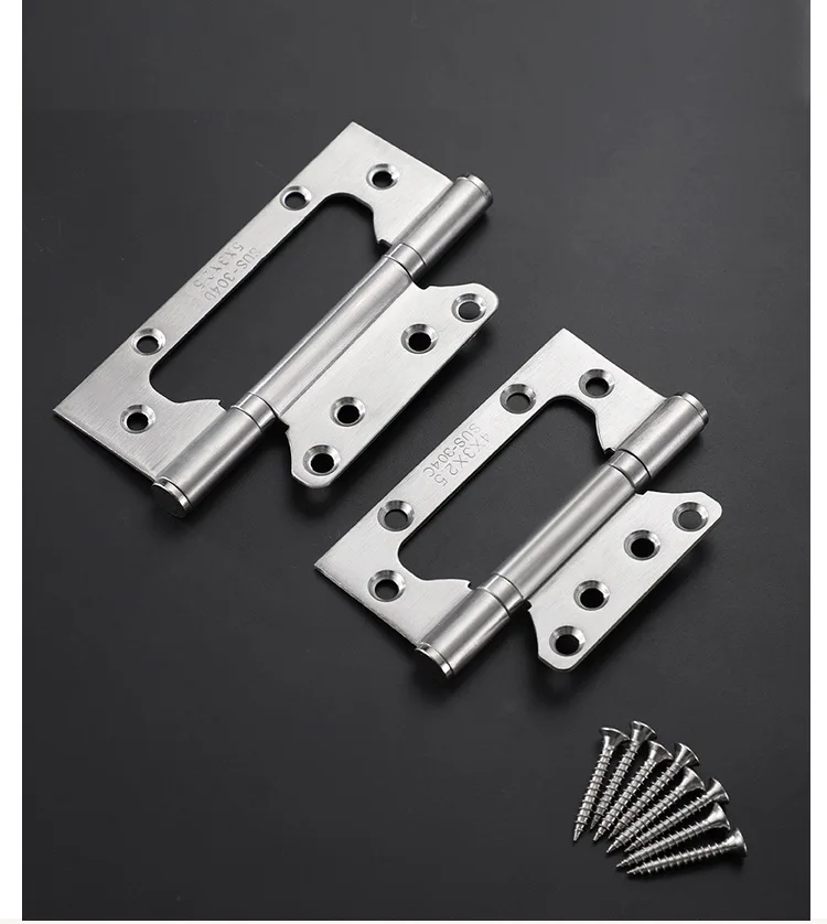 High Quality  Furniture Hardware Accessory 4 Inch Butterfly Hinges Stainless Steel  Door Hinge