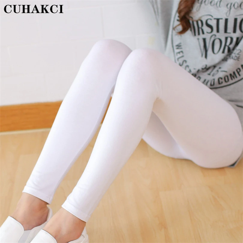 Женские спортивные Леггинсы CUHAKCI, удобные хлопковые облегающие эластичные леггинсы для фитнеса, женские Джеггинсы-карандаш