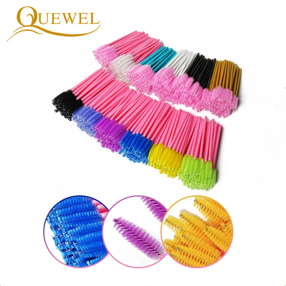 Wholesale New Fashion Disposable professional eyelash brush Portable Mascara Wands For Beauty Salon Best Quality Lash Brush