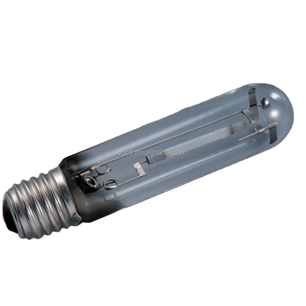 SON-T 250W High Pressure Sodium Lamp with clear tubular outer bulb