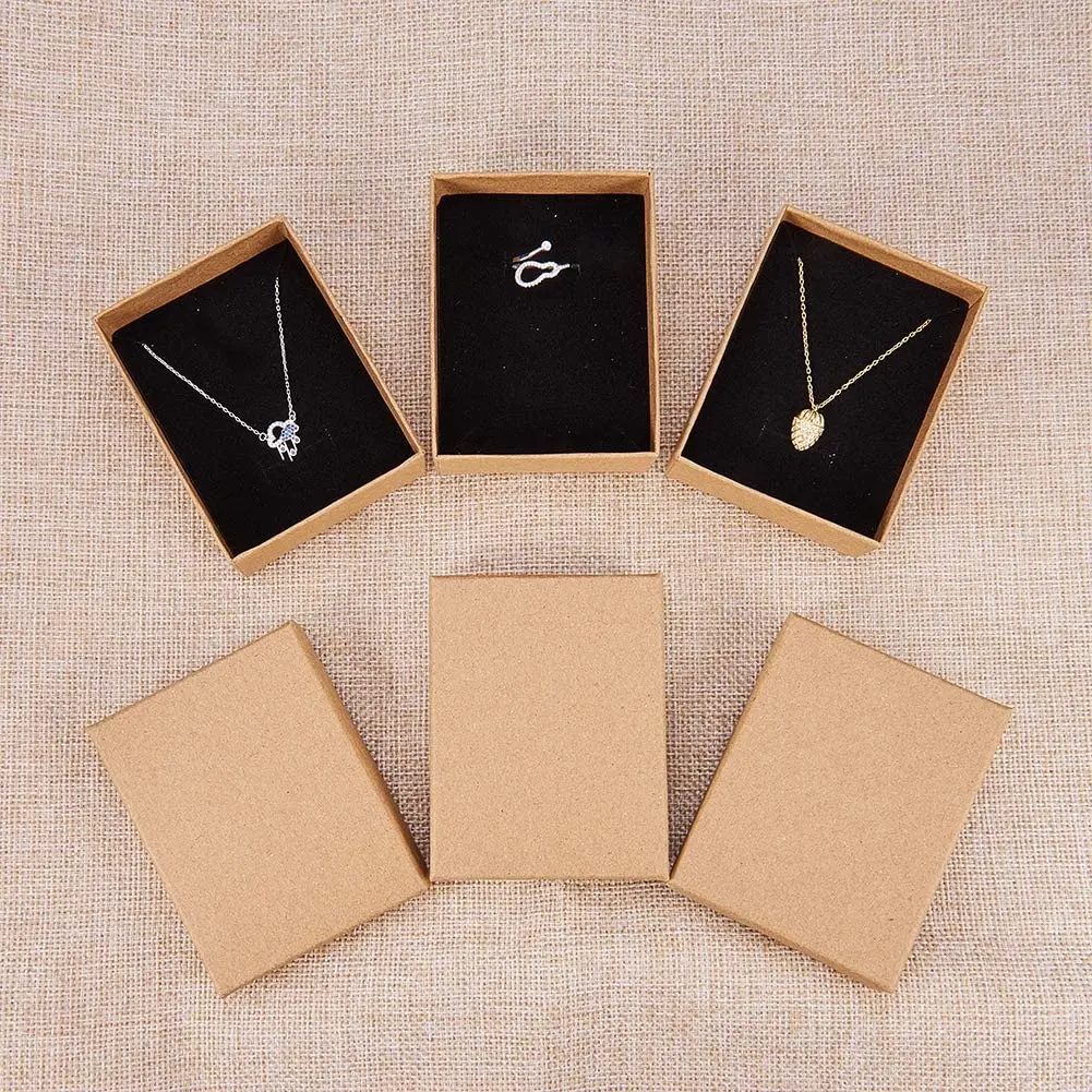 Jewelry Earring Necklace Packaging Card Boxes Jewelry Accessories Gift Paper Coated Packaging Paper Card Box