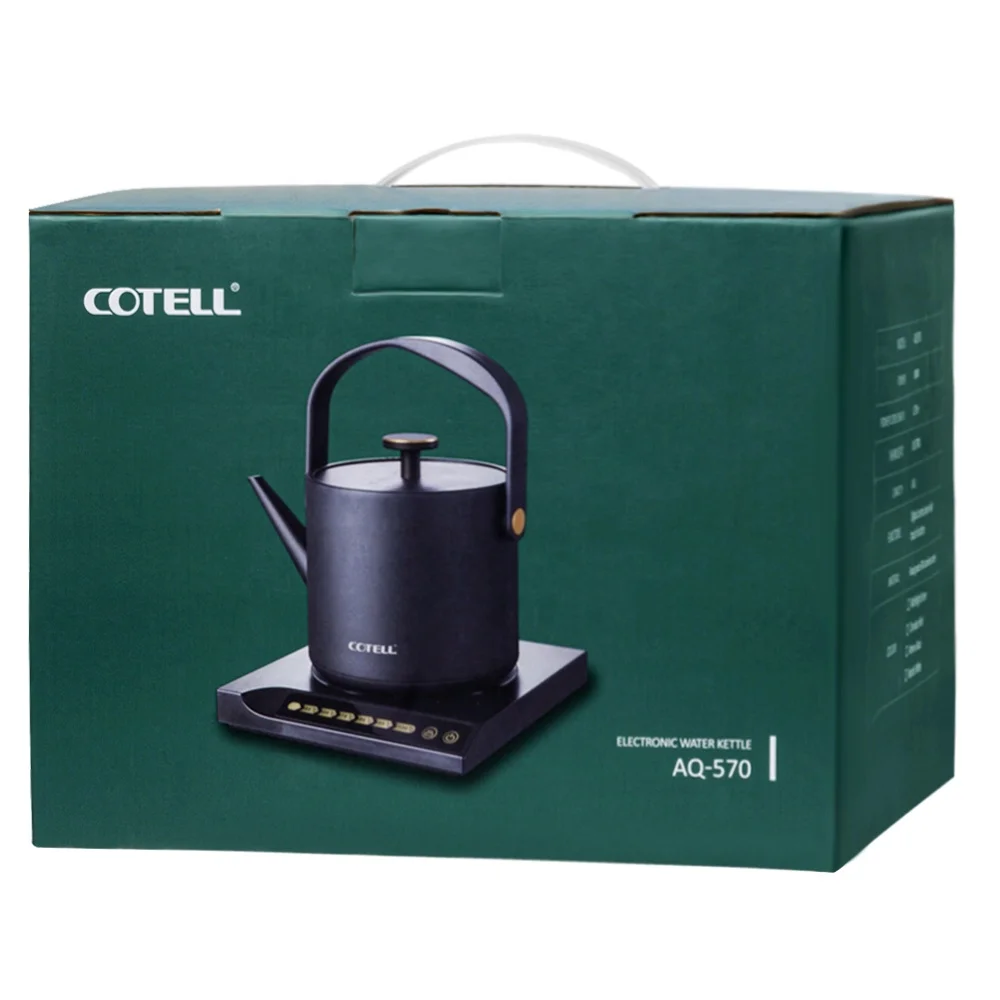 Cotell AQ-570 Modern Electric Kettle Home Appliances Electric Kettle Custom Tea Pots Kettles