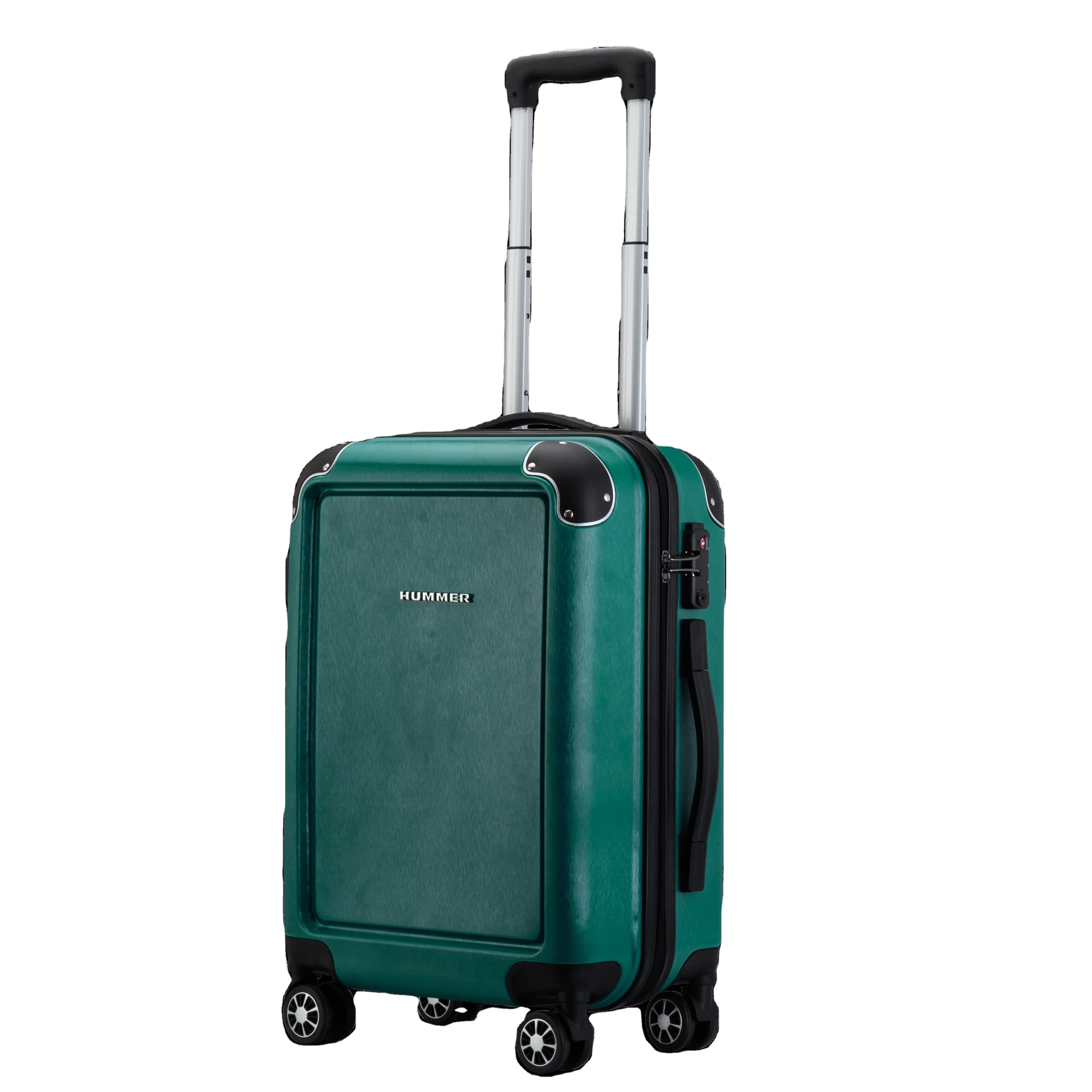 New Design Durable PP Trolley Suitcase Rolling Hard Shell Spinner Luggage Travel Suitcase Set