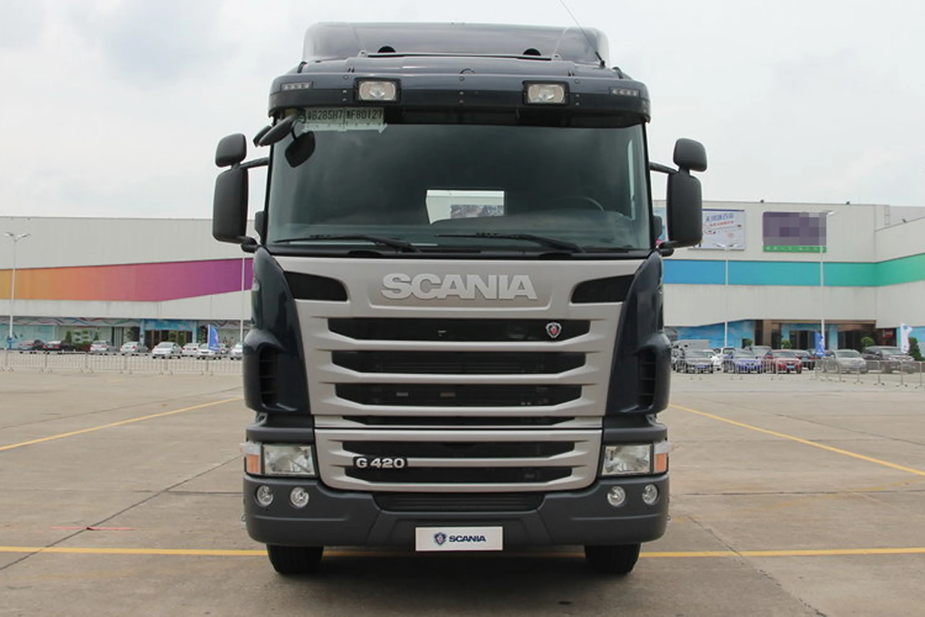  Горячая Распродажа низкая цена б/у трактор для грузовика scania G420 6x2R 10 дюймов специальный грузовик-контейнер