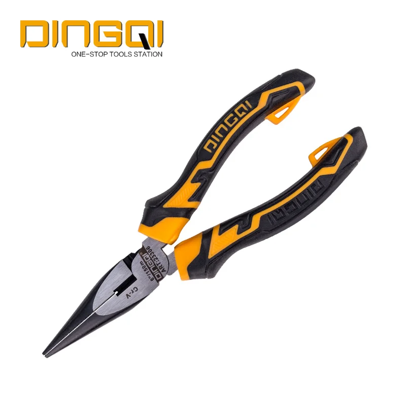 DingQi Multifunctional Tools Carbon Steel Plier Outdoor Camping Hand Water Pump Long Nose Pliers Wire Cutter Pliers
