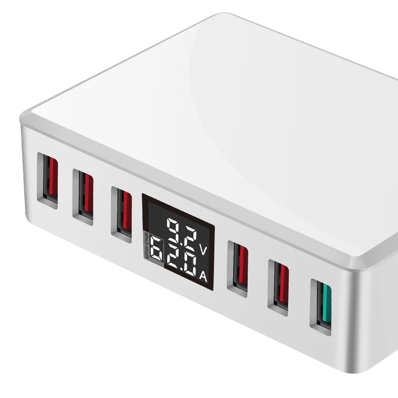 Быструю зарядку 6-портовое USB plug