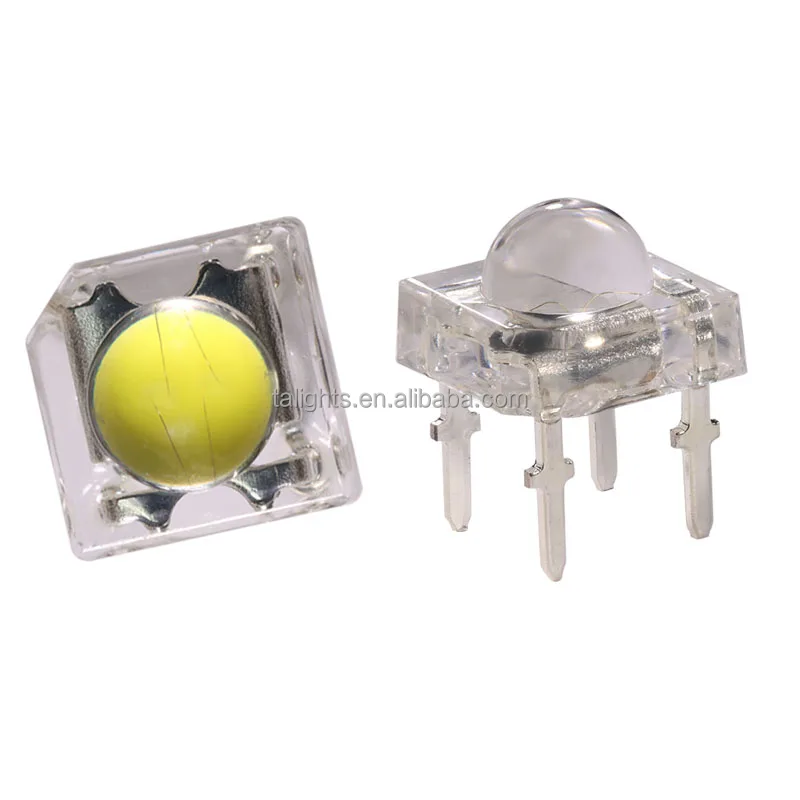 RZXLED Shenzhen Manufacturer  0.2w Ultra Bright 5mm Pink Bread Top Piranha Super Flux 5mm-dip-leds