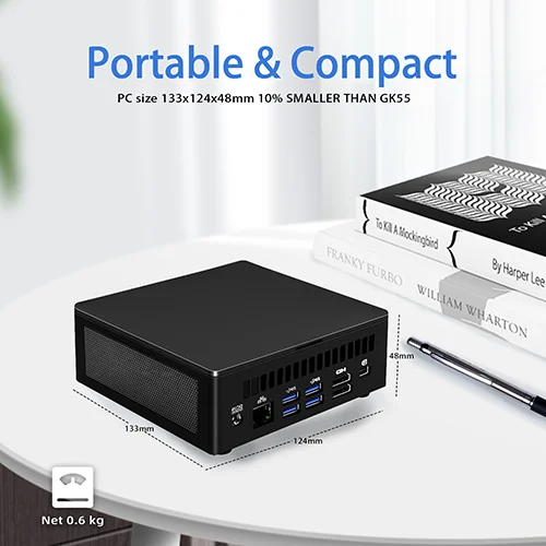 11th Gen Nuc mini pc  i7 1165G7 Core i5 1135G7 win10/win 11 2*HD MiniDP 4K@60H Thunderbolt 4 desktop gaming computer  M.2 WiFi