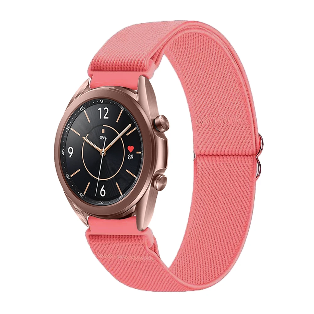 Nylon watch bands smart watch garmin for 20 mm strap 22 mm buckle Samsung strap 33 colors Suitable for Nylon watch bands