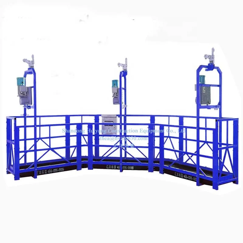 suspended platform, construction cradle, hanging scaffolding Rope suspended platform