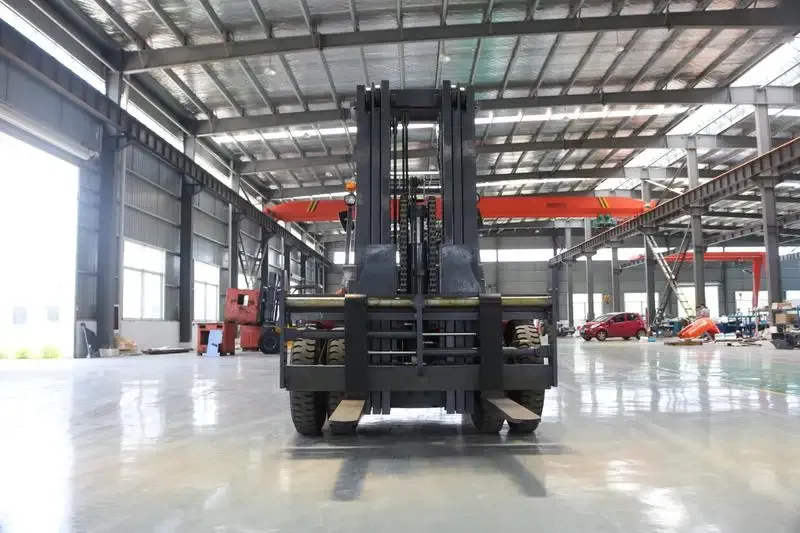 High quality 10 Ton diesel forklift with cabin manufacture 10000kg good price high quality certified forklift
