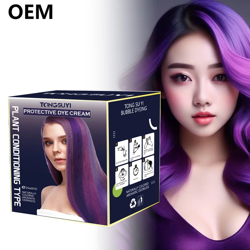 black hair dye shampoo 3 in 1  hair dye color semi- permanent natural hair dye natural black