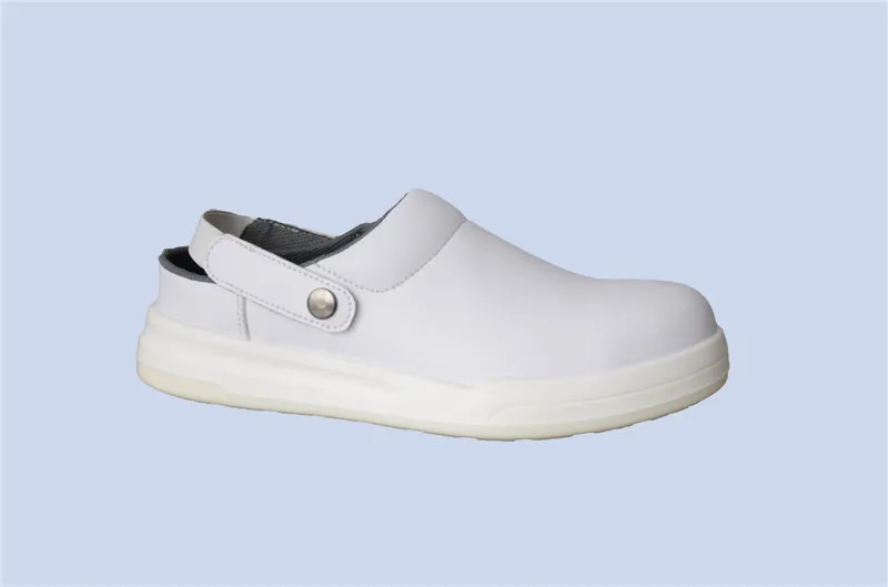 PSJ127 water proof oil resistant safety kitchen shoes best Selling White Kitchen/Nurse Safety Shoes For Anti Slip