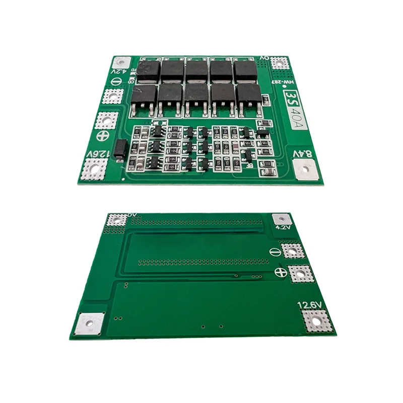 Enhance version 11.1V 12.6V Module 3S 40A Li-ion Lithium Battery 18650 Charger BMS Protection Board