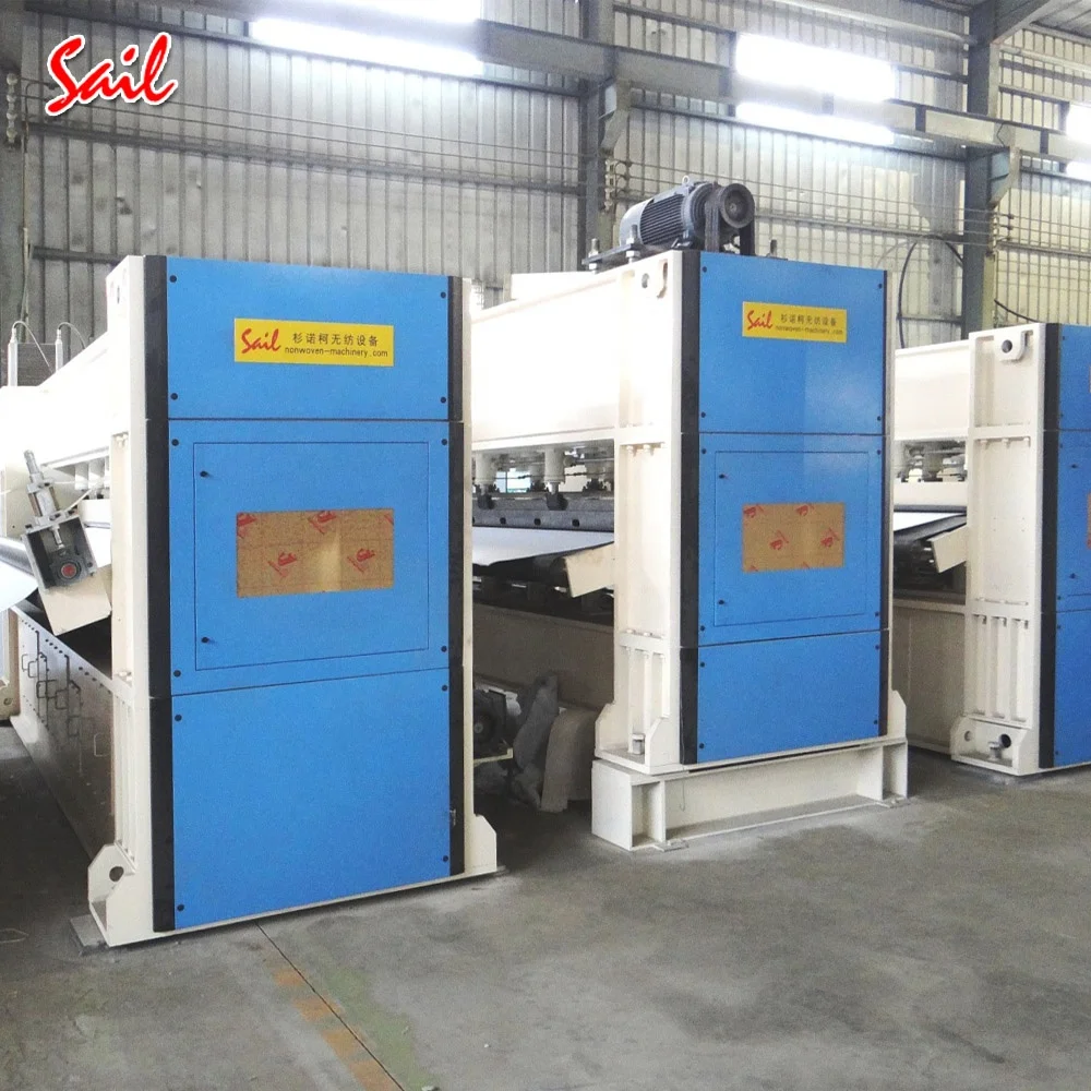 Nonwoven production line needle punching production line making insole board felt machine